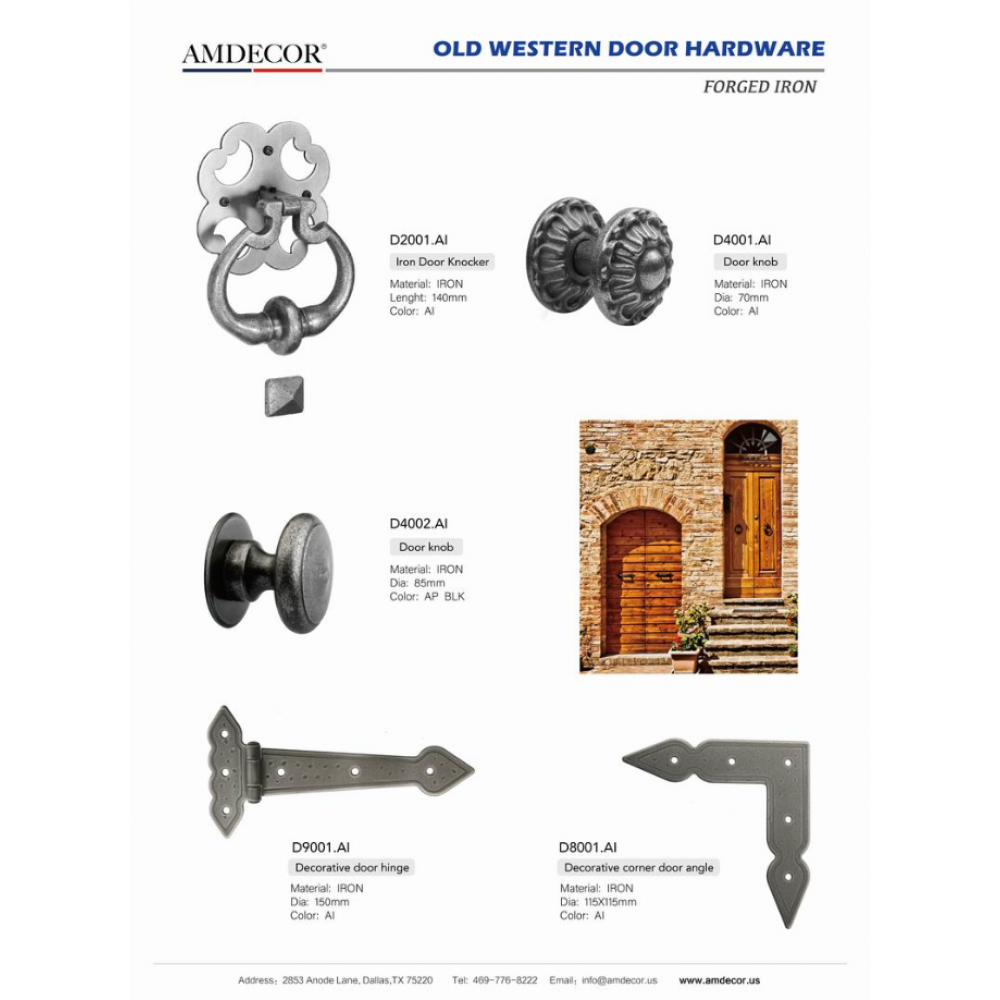 Old Western Door Hardware, Door Pull, Door Knocker, Door Knob, Decorative Nail.